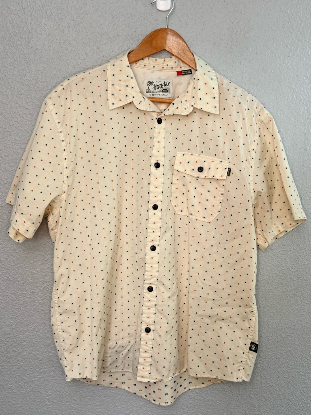 Howler Bros | San Gaberial Short Sleeve Shirt | Size Large